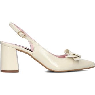 Notre-V Dames, Schoenen, Beige, Maat: 41 EU Leer