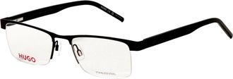 HUGO BOSS Mens 53 mm Black Opticals