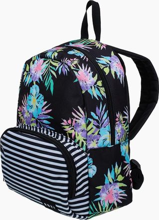 Roxy Womens Always Core 8 L Backpack - Anthracite Aquarella - Size: ONE size