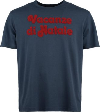 MC2 Saint Barth Arnott Warm T-Shirt In Winter Cotton With Flock Print Movie Poster Christmas Holidays Special Edition