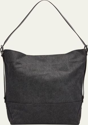 Christophe Lemaire Mens Belted Canvas Tote Bag