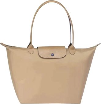 Generic Multipurpose Tote Bag: Foldable Soft Nylon, 3 Sizes, Stylish Water-Resistant Designer Handbag for Work, Travel, Gym (Anniversary Khaki,Medium)