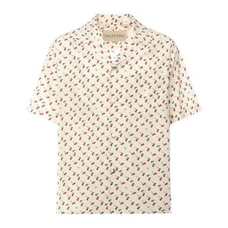 Valentino Garavani Short Sleeve Shirts - male - Valentino Garavani - Short Sleeve Shirts - Multicolor - M - Shirts
