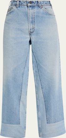 B Sides Reworked Culotte Jeans