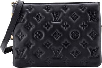 Louis Vuitton Coussin Bag Monogram Embossed Lambskin Leather Bb (Authentic Pre-Loved)
