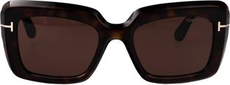 Tom Ford unisex, Accessoires, Bruin, Maat: 52 MM