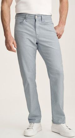 34 Heritage Charisma Relaxed Straight Leg Honeycomb Pants in Blue Honeycomb at Nordstrom, Size 32 X 30