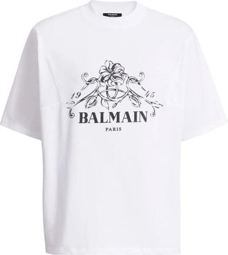 Balmain Printed Balmain Vine T-shirt