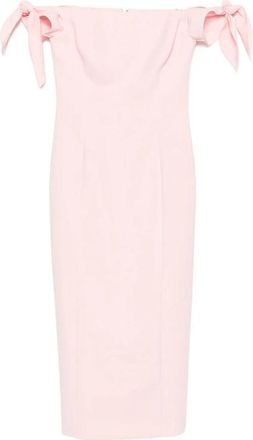 Carolina Herrera Maxi Kleedjes - Dames - Casual kleedjes - Roze - S - Kleedjes
