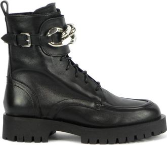Bervicato Schoenen - Dames - Veterlaarzen - Zwart - 39 EU - Schoenen