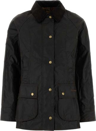 Barbour Beadnell Waxed Jacket - Dames - Regenjassen - Bruin - XS - Katoen - Jassen