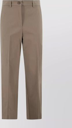 Max Mara trousers with straight leg and pockets