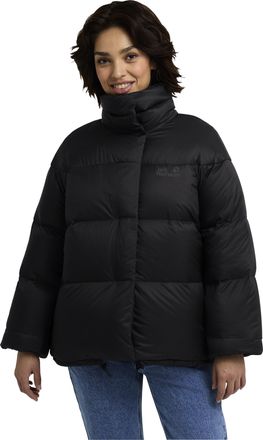 Jack Wolfskin Daunenjacke JACK WOLFSKIN ICY HILL JKT W RDS, Damen, Gr. XXL, schwarz, Obermaterial: 100% Polyamid. Futter: 100% Polyester. Wattierung: 90% Entendaune