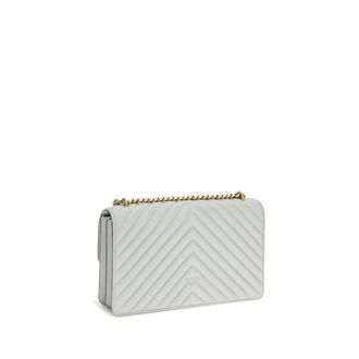 Pinko Calf Leather Bos Taurus Shoulder Womens Bag