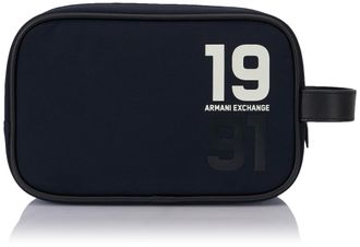 A|X Armani Exchange Mens Ninety-one, front logo Beauty Black,One size