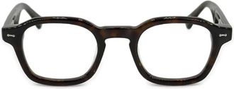 Peter and May Occhiali geometrici - Marrone