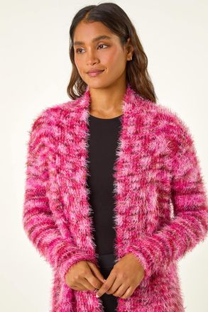 Roman Fluffy Longline Cosy Cardigan