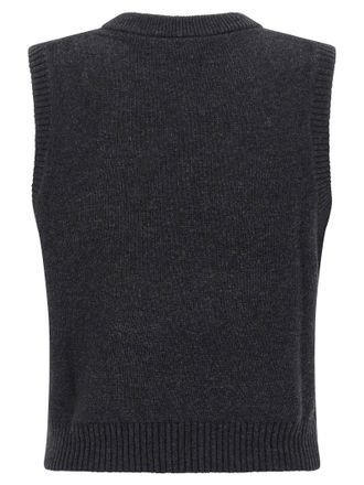 Ganni Vest - Charcoal