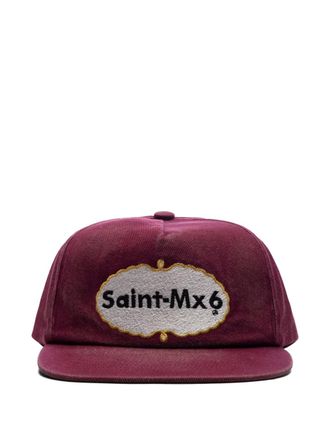 Saint Mxxxxxx embroidered-logo cap