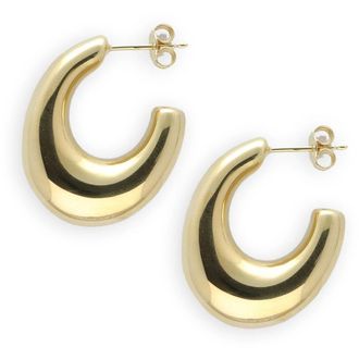 Lott. Gioielli Lott. Gioielli, Accessoires, Dames, Geel, ONE Size, Klassieke Creole Deluxe Oorbellen Goud