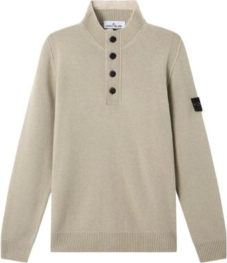 Stone Island Uomo, Maglie, Beige, L, new
