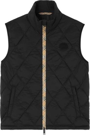 Burberry Heren, Jassen, Zwart, Maat: L Nylon