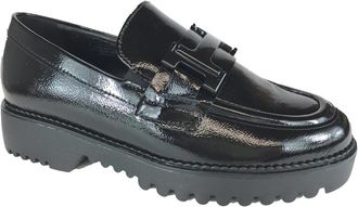 Gabor Stijlvolle Mocassin Schoenen - Dames - Loafers - Zwart - 37 EU - Schoenen