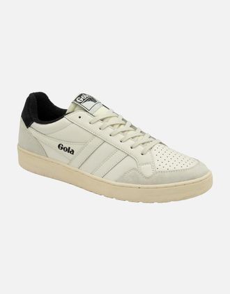 Gola Mens Eagle Mens Trainers - White/White - Size: 8
