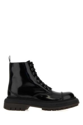 Givenchy Black Lace-Up Boots