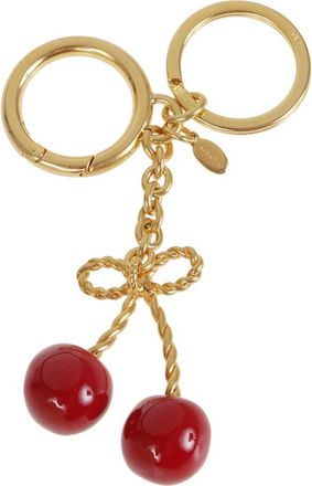 Valentino Garavani Handtekening Vlogo Sleutelhanger - Dames - Sleutelhangers & Tashangers - Geel - ONE Size - Accessoires