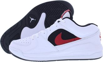 Nike Jordan Stadium 90 Mens Trainers DX4397 Sneakers Shoes (UK 9 US 10 EU 44, White Gym red Black 116)