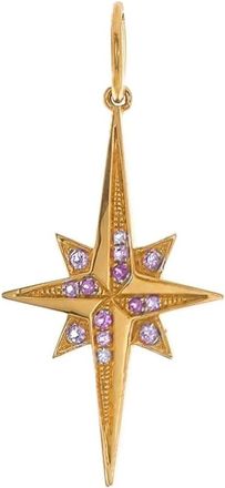 Devon Woodhill Pendente Stellar in oro giallo 18 carati con zaffiri