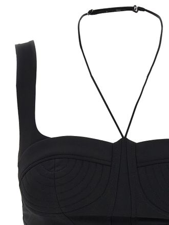 Nensi Dojaka Polyamide Tank Womens Tops