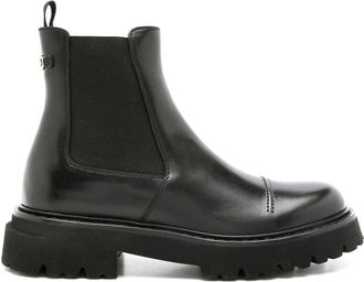 Ferragamo George leather Chelsea boots - men - Calf Leather - 11.5 - Black