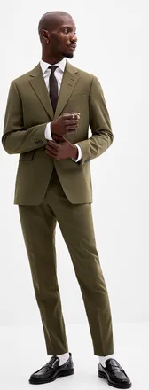 Tiger Of Sweden Mens Olive Tenuta RWS pant Slim fit