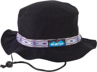 Kavu Organic Strap Bucket Hat in Jet Black at Nordstrom, Size Large
