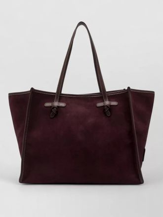 Gianni Chiarini marcella shoulder bag contrast stitching handles