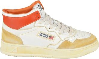 Autry Sup Vint Mid - Heren - Sneakers - Veelkleurig - 42 EU - Katoen - Schoenen