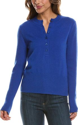 Fort&eacute; Cashmere Crewneck 100% Cashmere Henley