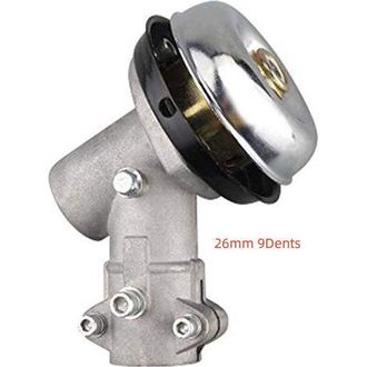 OEM Caja De Engranajes Universal Ulisem Para Desbrozadora Y Cortac&eacute;sped (26 Mm, 9 Dientes, Dos Puertos Fijos)