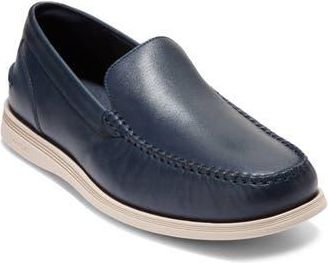 Cole Haan Harwich Venetian Loafer in Navy Blazer Suede /Angora at Nordstrom Rack, Size 10.5