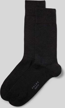 Falke Socken im 2er-Pack in Anthrazit Melange, Größe 39-42
