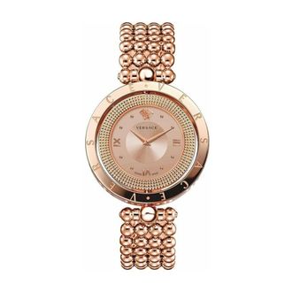 Versace Watches - Dames - Horloges - Geel - ONE Size - Accessoires