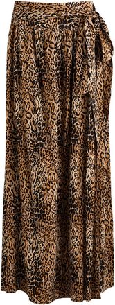 Melissa Odabash Elsa Leopard-print Maxi Skirt - XS (UK6 / XS)