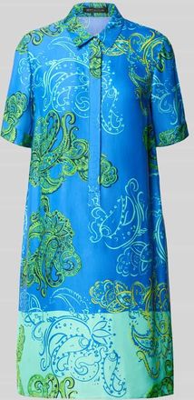 Betty Barclay Knielanges Hemdblusenkleid aus Viskose in Gruen, Gr&ouml;&szlig;e 36