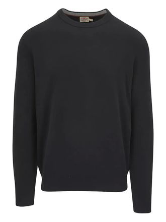 Faherty crew-neck sweater - Grey