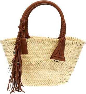Alanui Womens Icon Palm Leaf Small Handbag