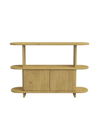 Hannun Aparador de madera de abeto en color natural de 120 cm