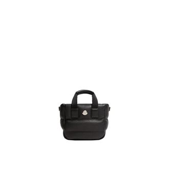 Moncler Moncler Micro Caradoc Tote Bag, Women, Black, Size: One Size