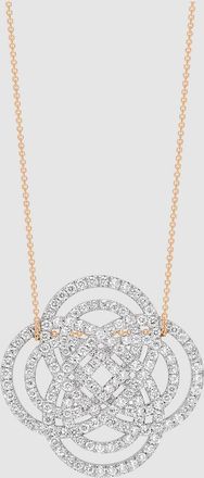 Ginette NY Collier Purity Baby Or Rose Diamants